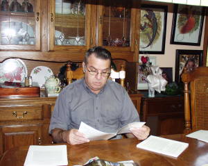 Pat checking running sheets