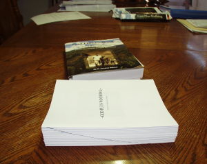 Running sheets and real cover print
